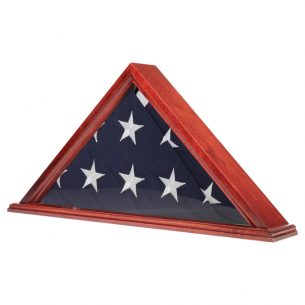 Fortitude cherry 3X5 flag case with base